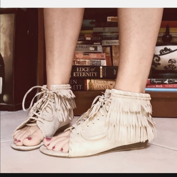 Mint Green Free people  Sandals‎ - Picture 1 of 11